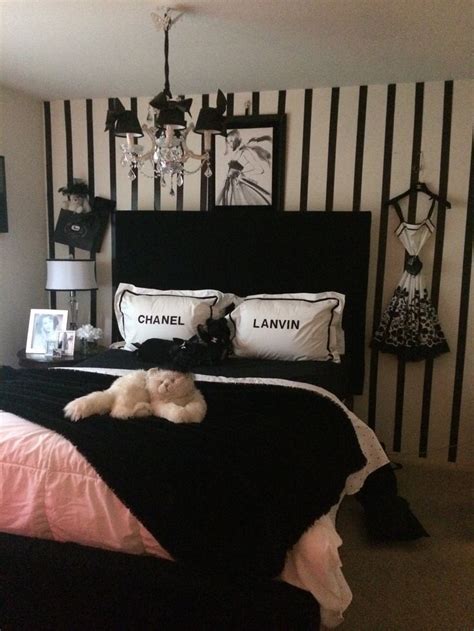 chanel bedroom|chanel inspired bedroom.